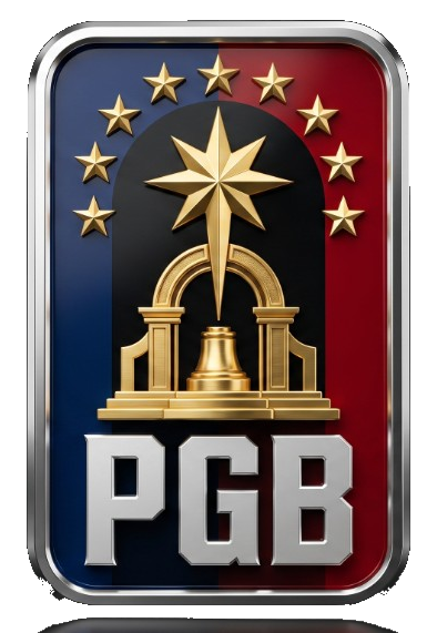 PGB on white